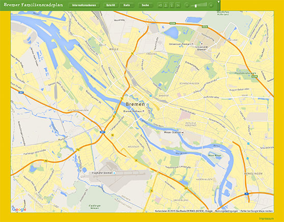 Spielplätze in Bremen  auf unserer interaktiven Karte finden